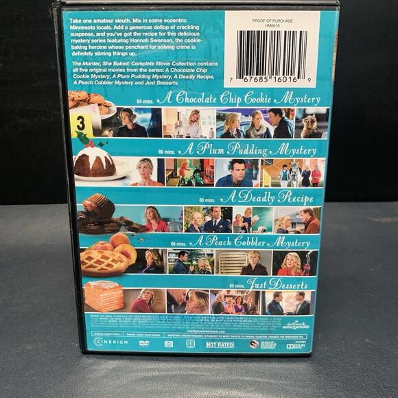 Murder, She Baked: Complete 5 Movie Collection Hallmark Widescreen. H - Picture 2 of 3